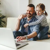 father and daughter