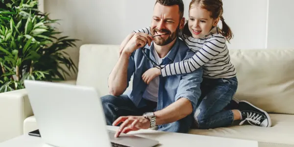 father and daughter