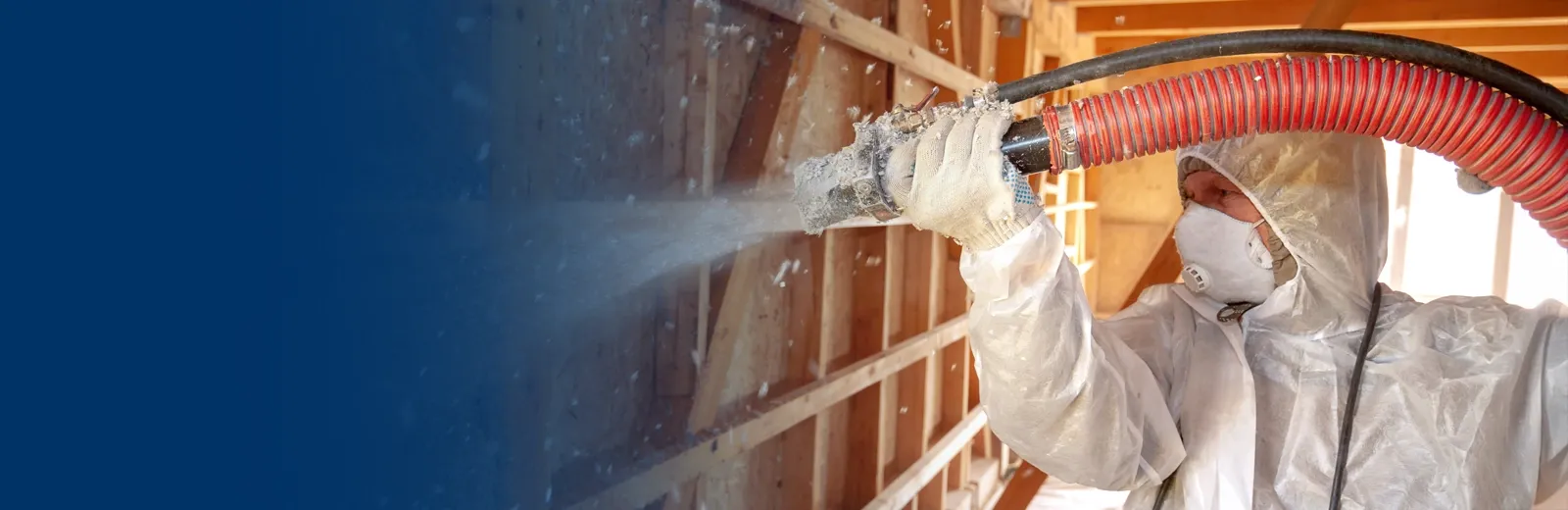 Cellulose insulation installation