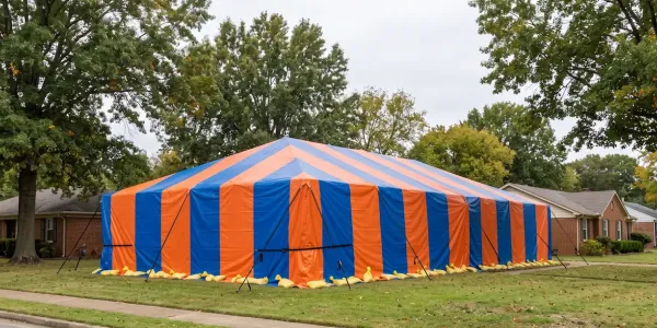 fumigation tenting a house